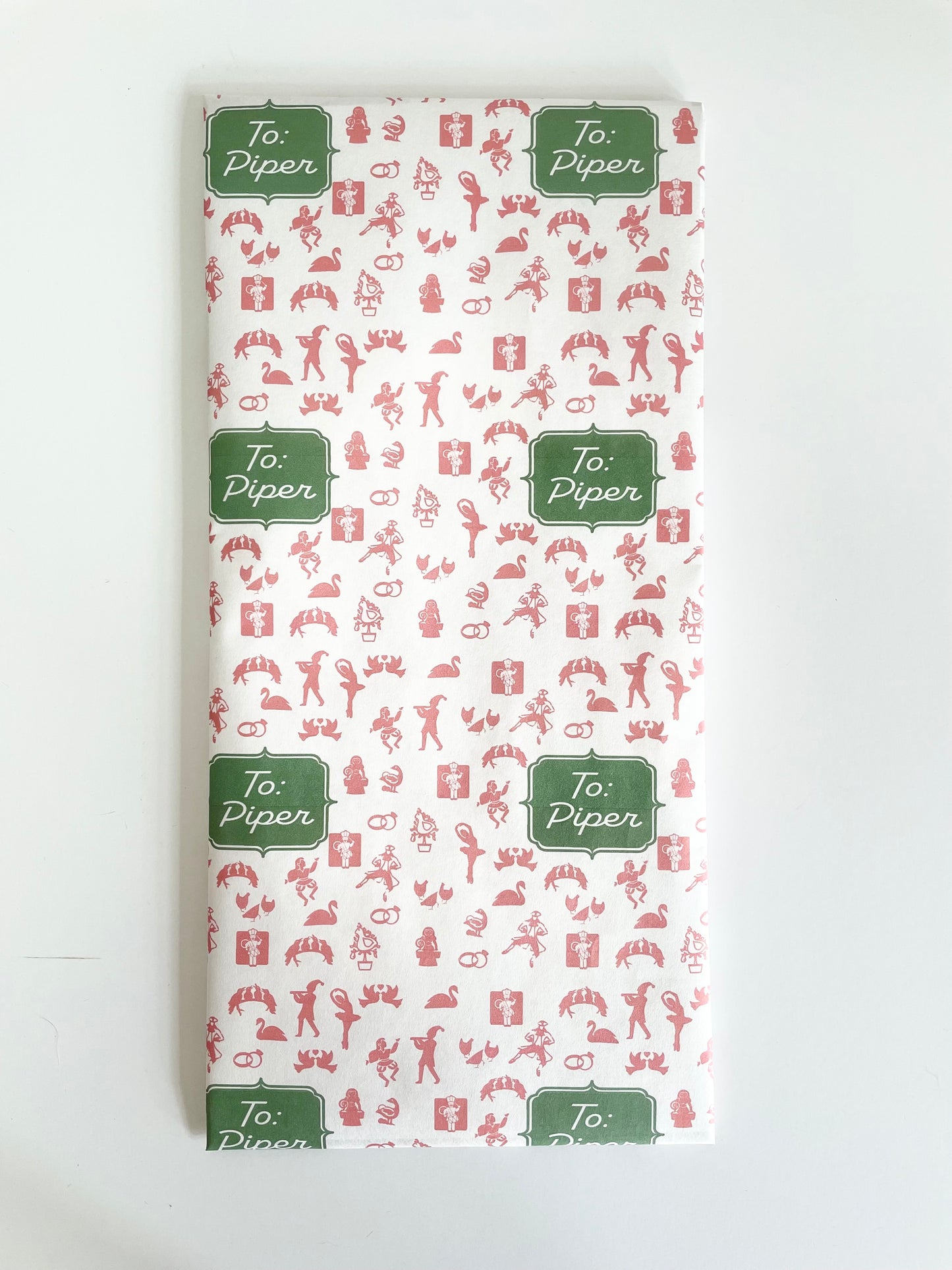 Personalized Christmas Paper | 12 Days