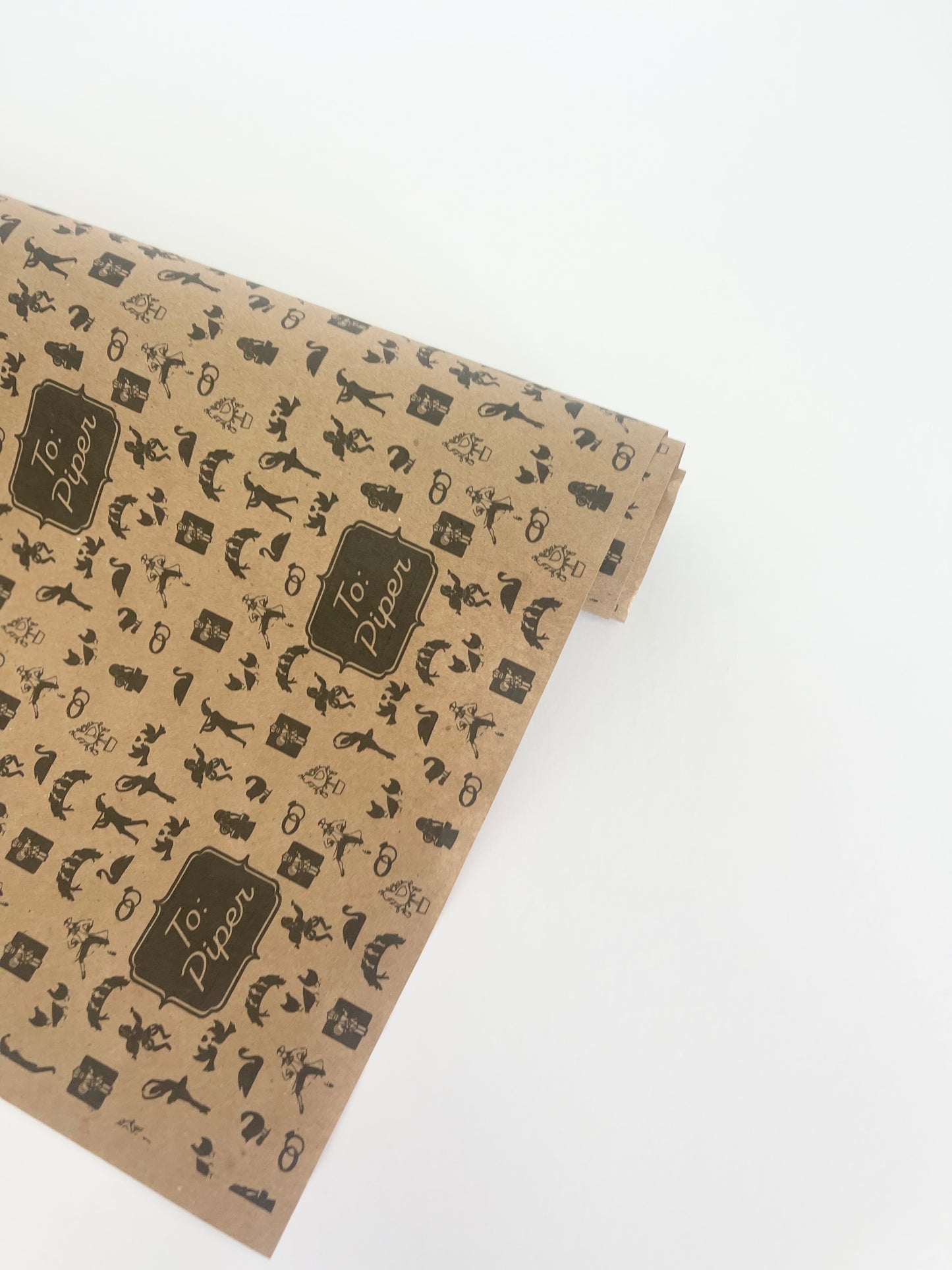 Personalized Christmas Paper | 12 Days