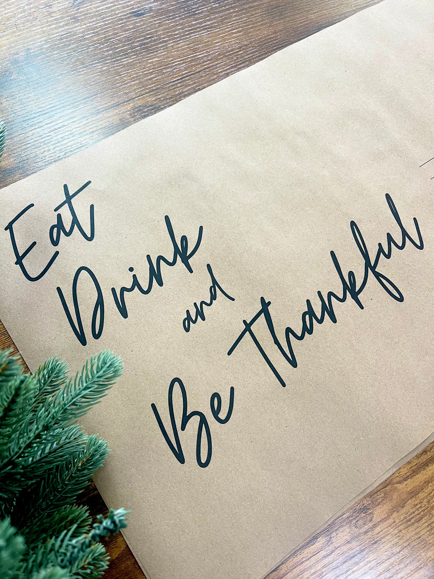 Eat, Drink Thankful | Placemats