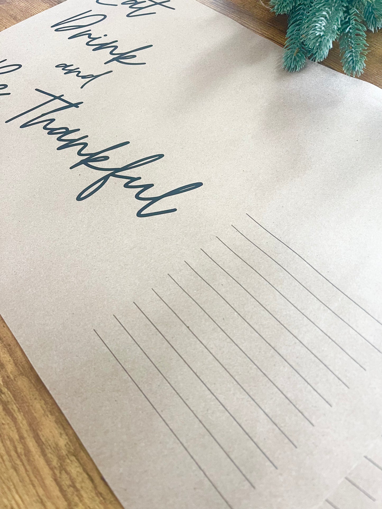 Eat, Drink Thankful | Placemats