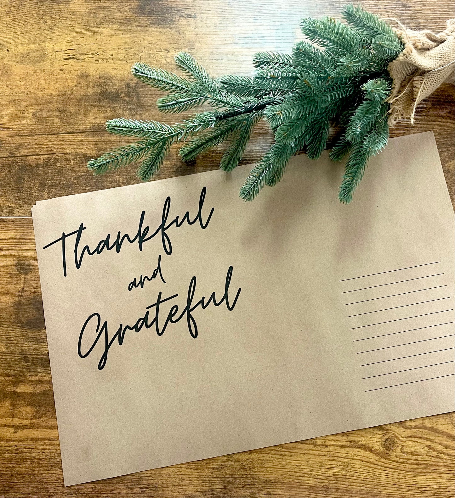 Thankful Grateful | Placemats