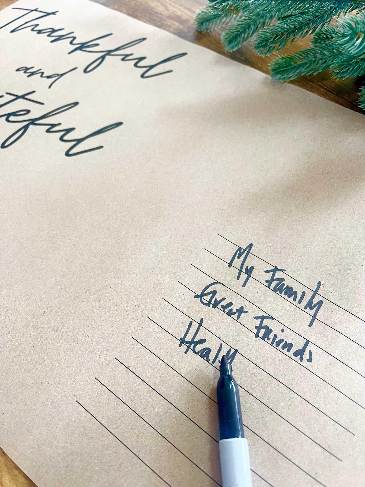 Eat, Drink Thankful | Placemats