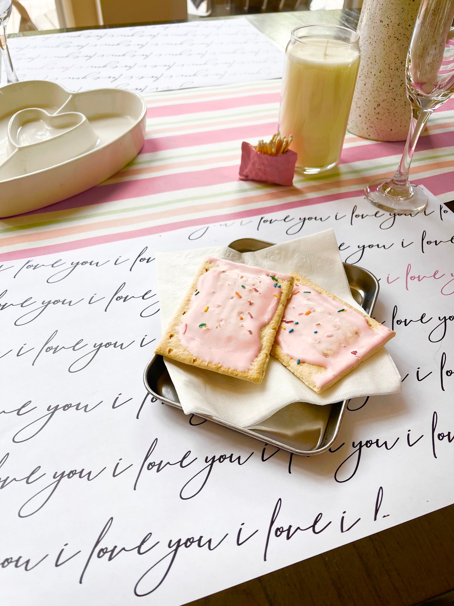 i love you | Placemats