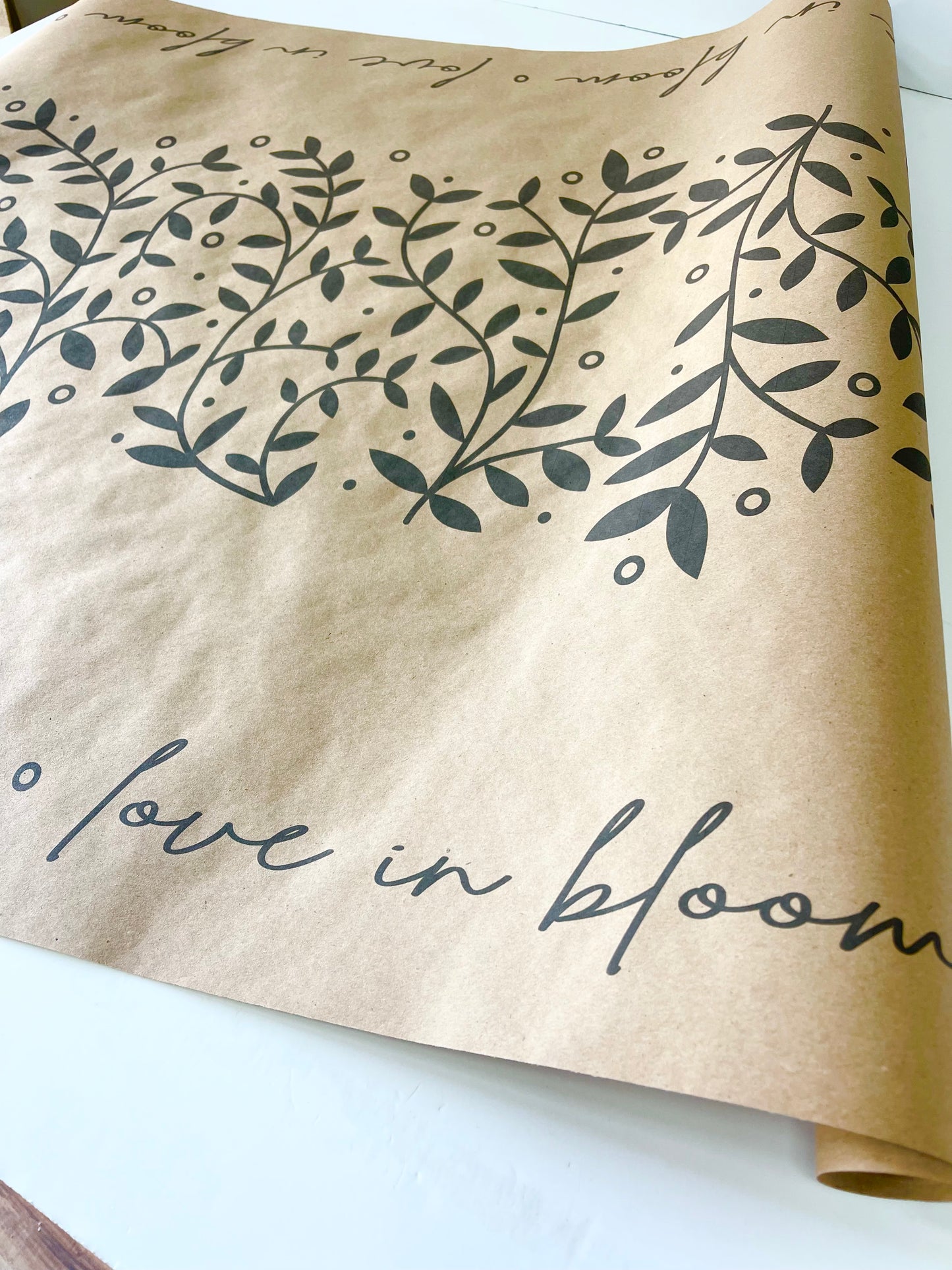 Love Is In Bloom Table Runner