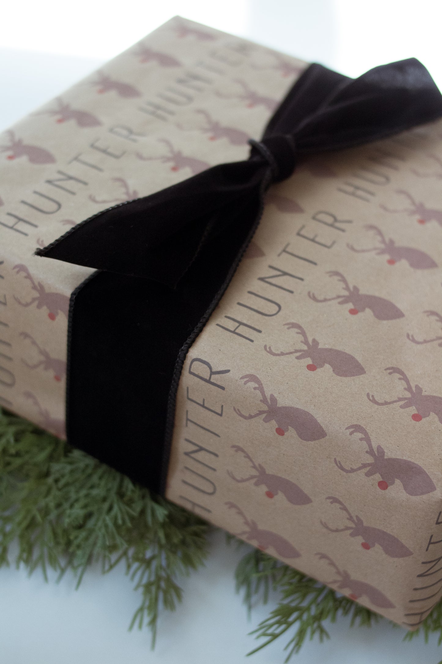 Personalized Christmas Paper | Reindeer