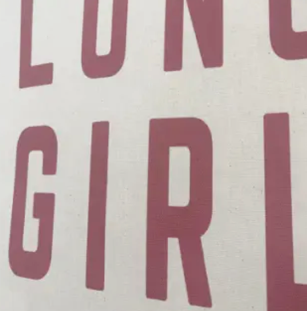 Long Live Girlhood | Natural Canvas Tapestry