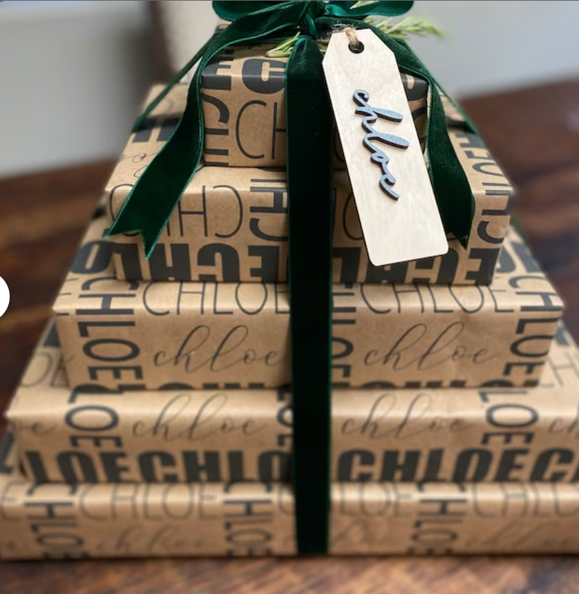 Personalized Wrapping Paper