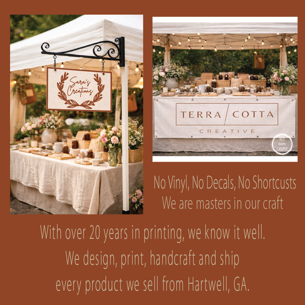 Custom Canvas Banner