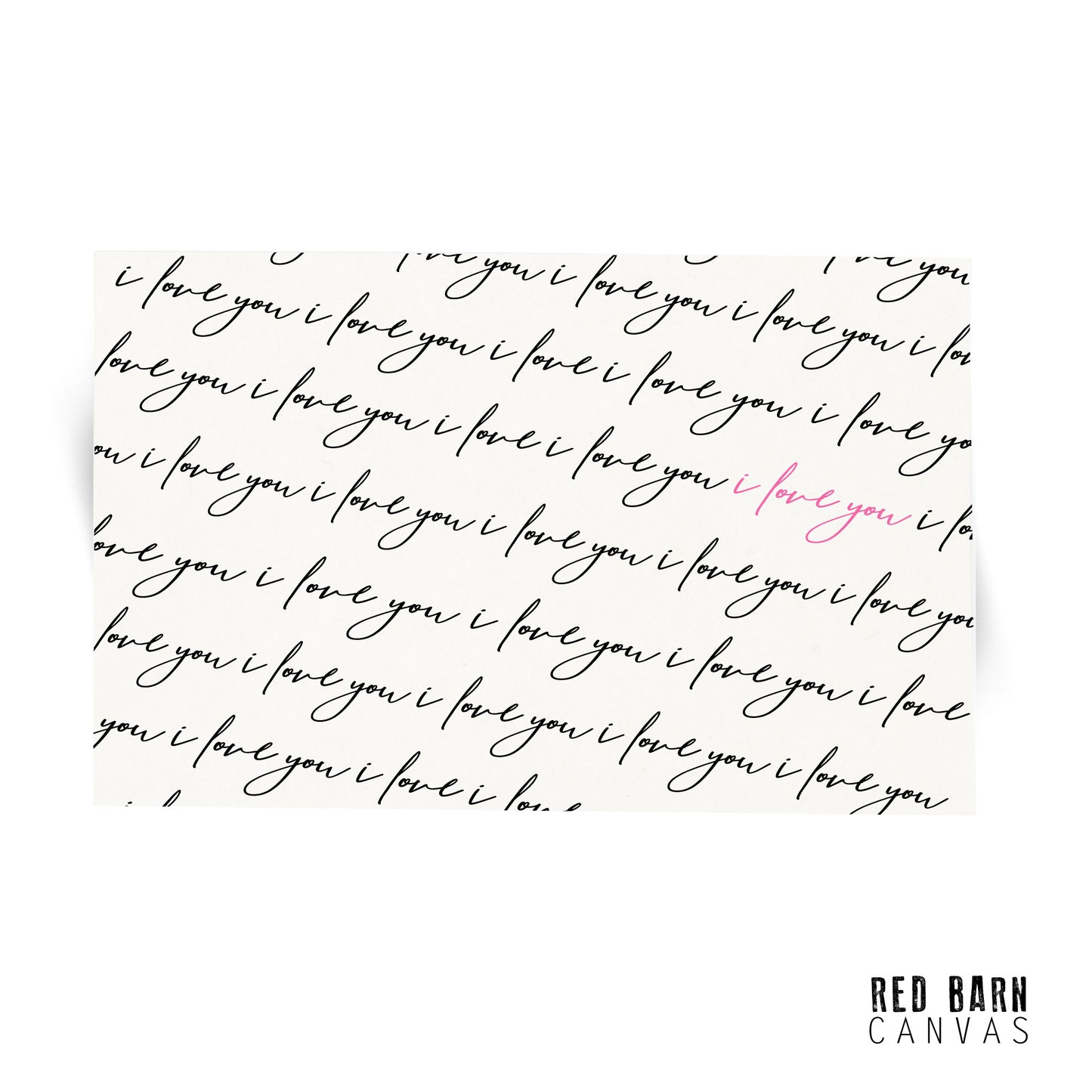 i love you | Placemats
