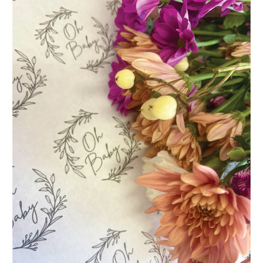 Oh Baby | 25 Flower Bar Bouquet Wraps