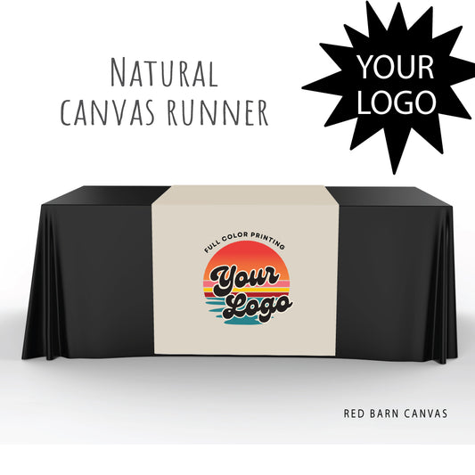Custom Canvas Table Runners