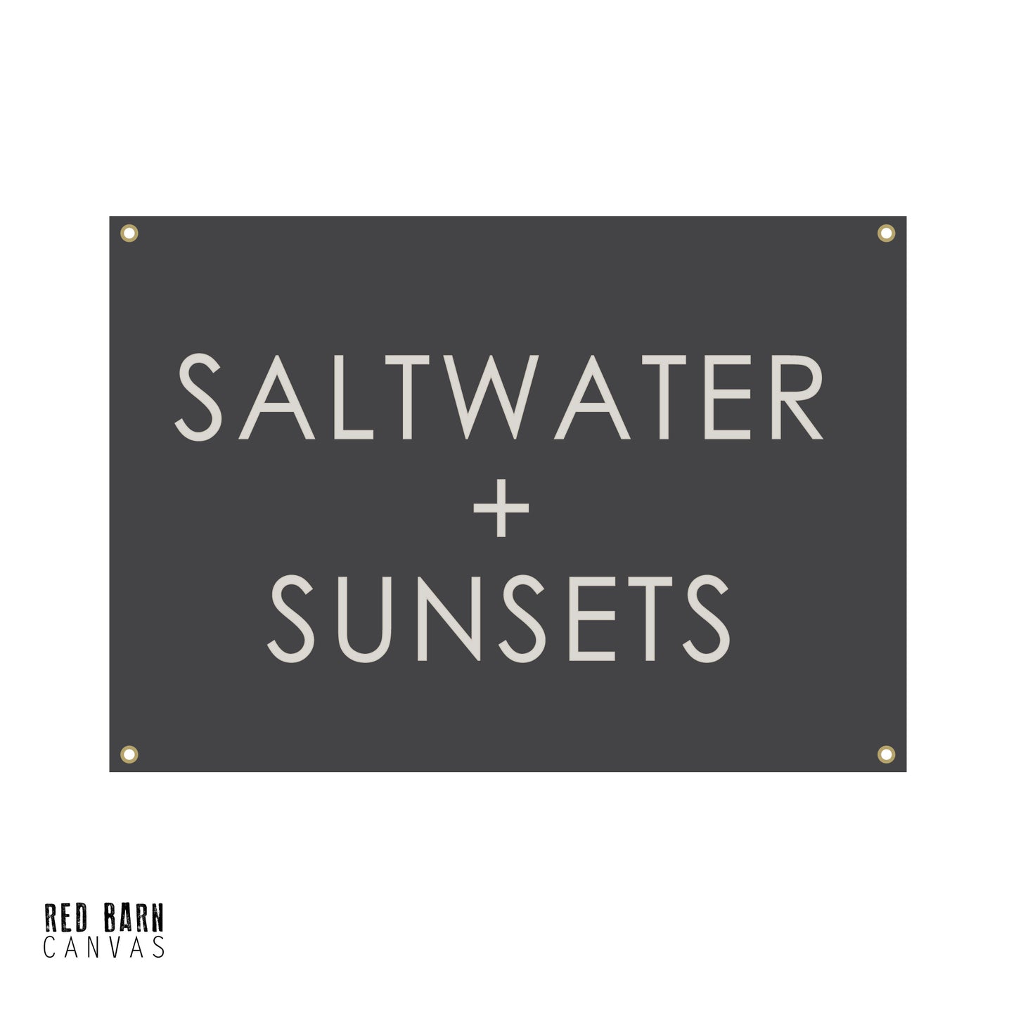 Saltwater Sunshine | Natural Canvas Tapestry