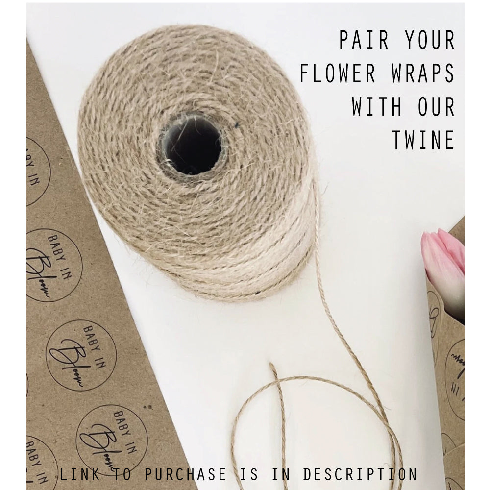 Baby In Bloom | 25 Flower Bouquet Wraps