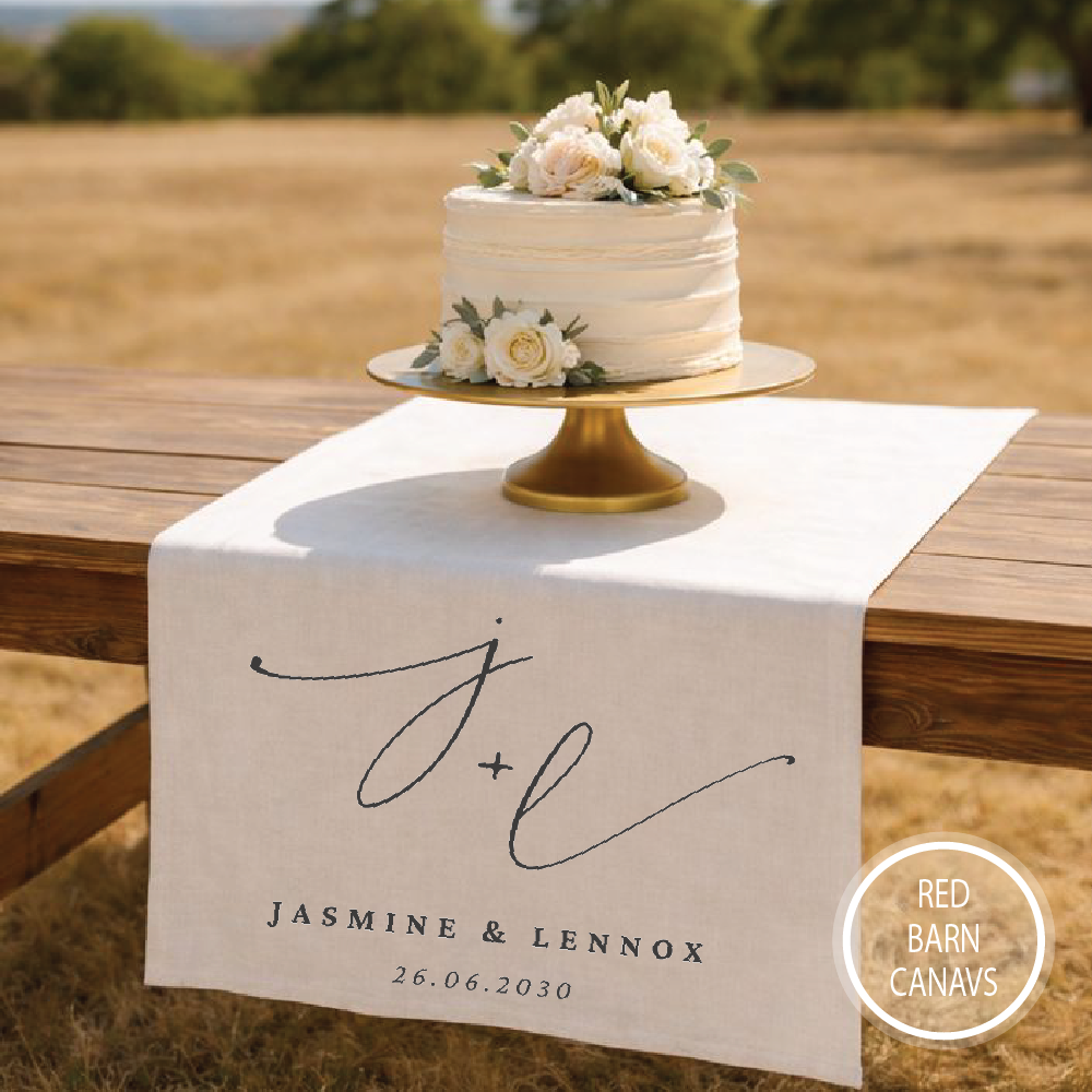 Custom Canvas Table Runners