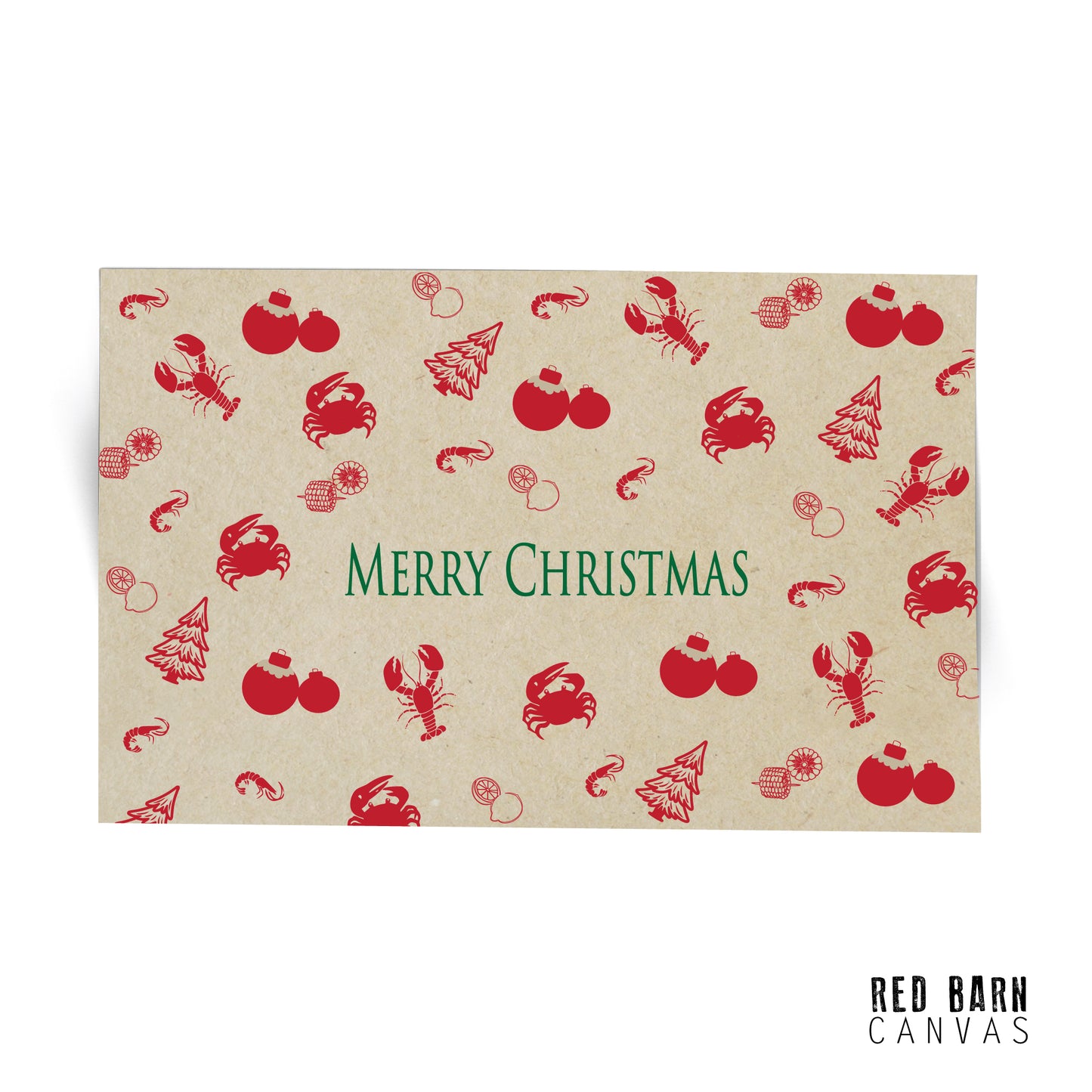 Christmas Seafood Boil | Placemats