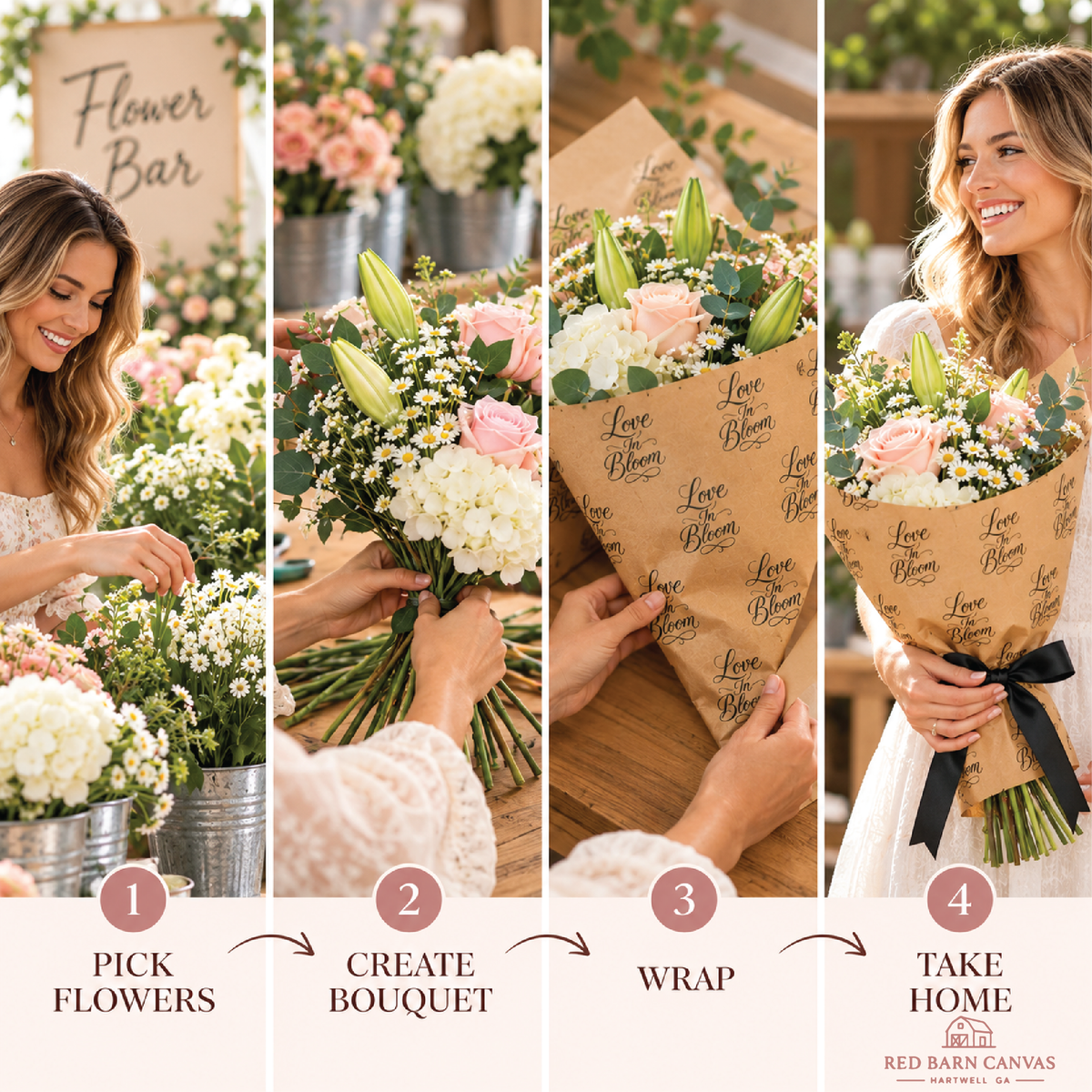 Bloom Bar Banner | Flower Bar Sign