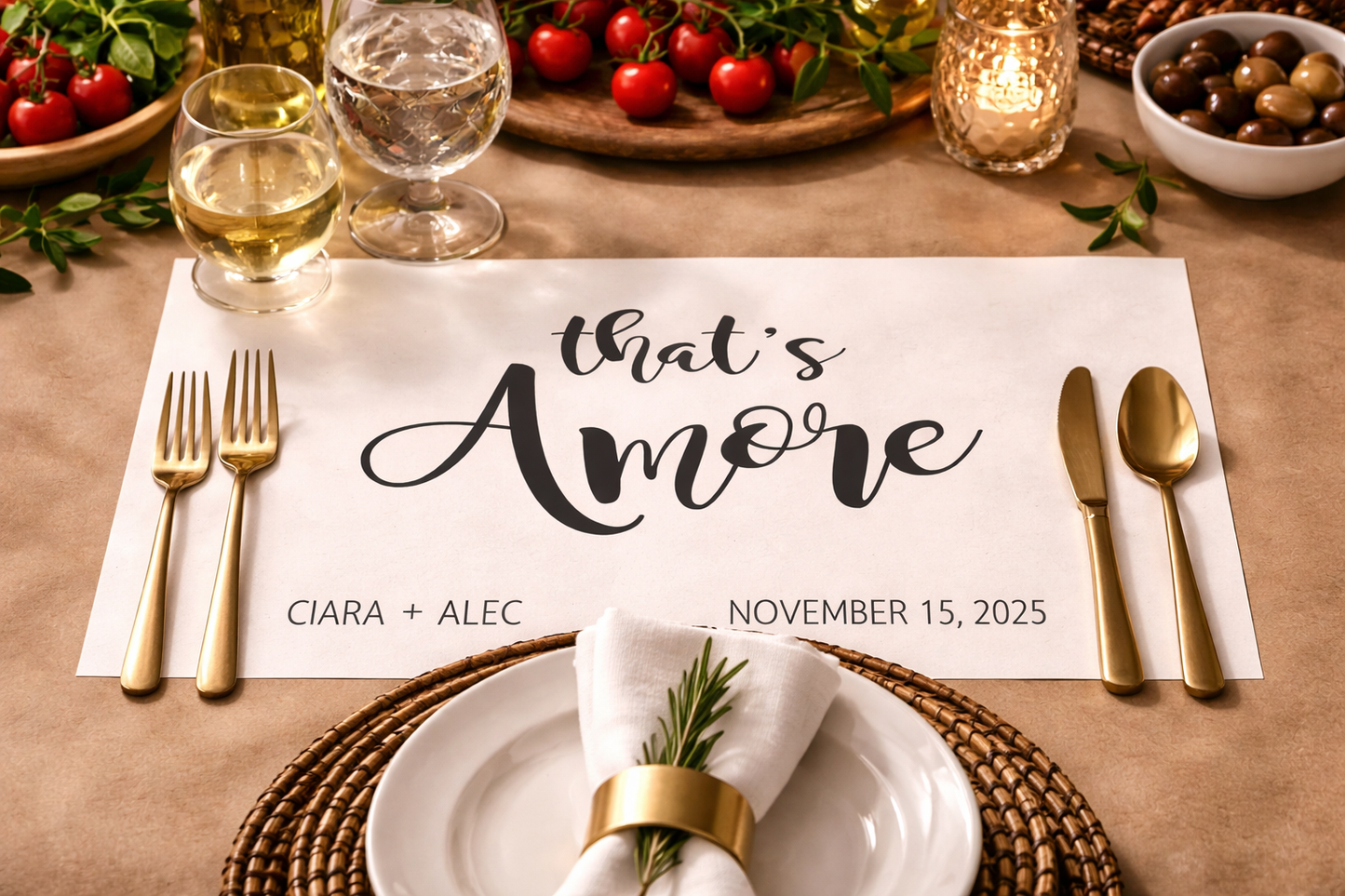 That's Amore | Placemats