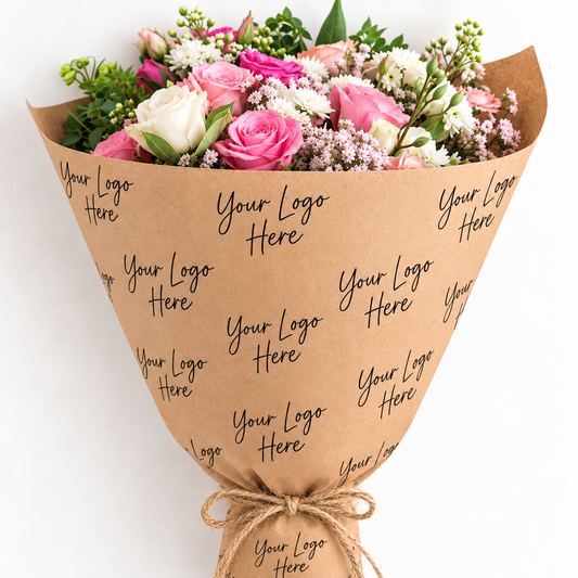 Custom Logo Flower Bar Wraps