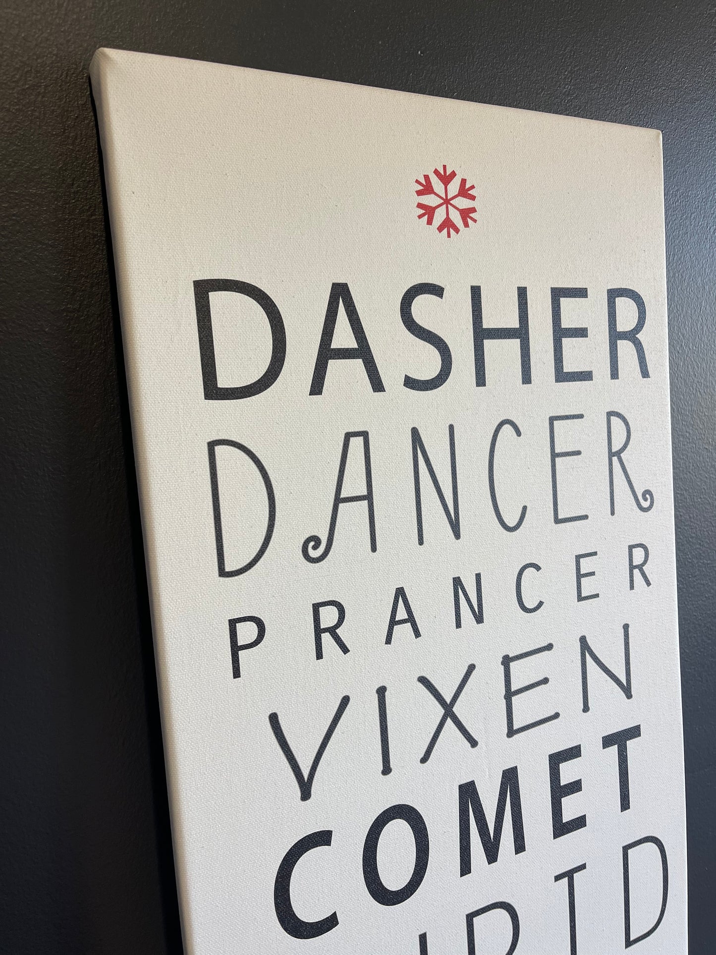 Rudolph And Friends Gallery Wrapped Canvas