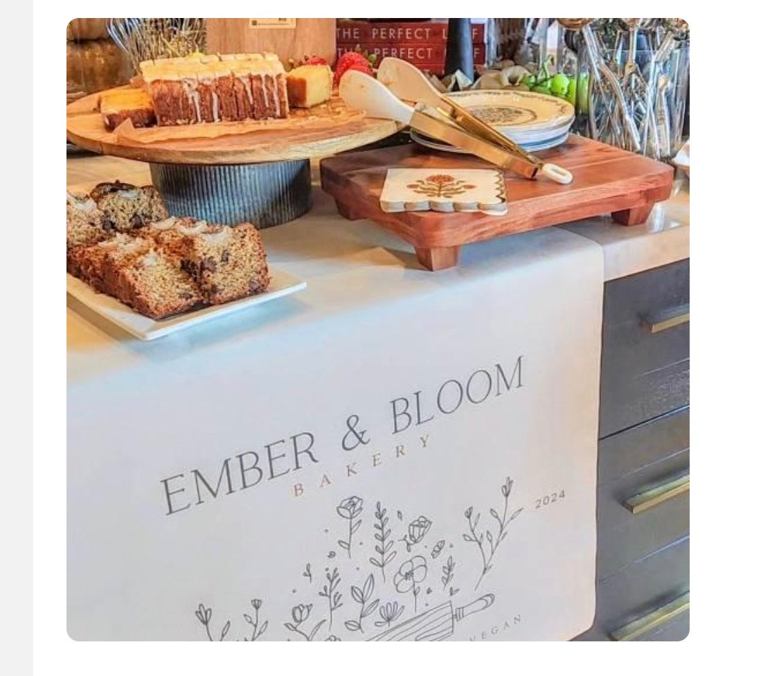 Custom Canvas Table Runners