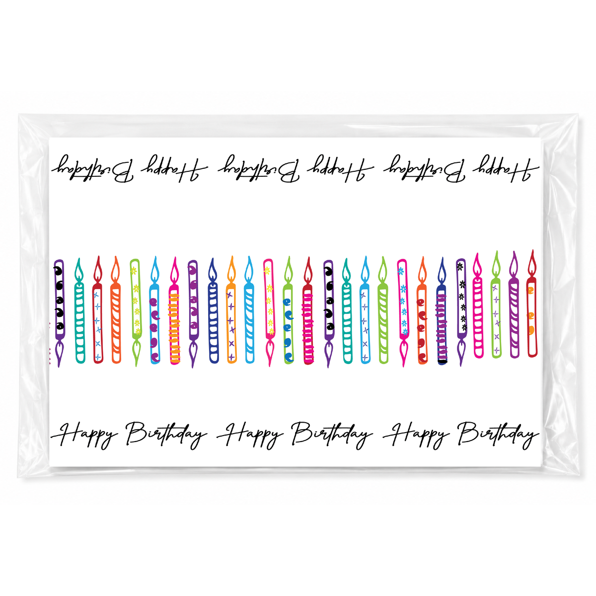 Happy Birthday Candles | Placemats