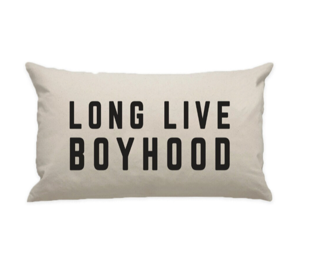 Long Live Boyhood Pillow Cover
