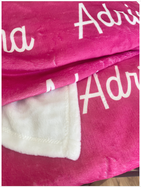 Personalized Name Blanket  | Sherpa Soft blanket