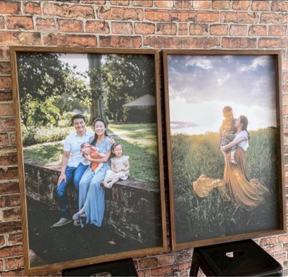 Framed Canvas Print | Handcrafted Pine Frame