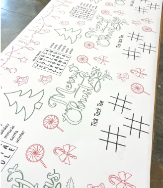 Christmas Activity Paper | 25' Roll