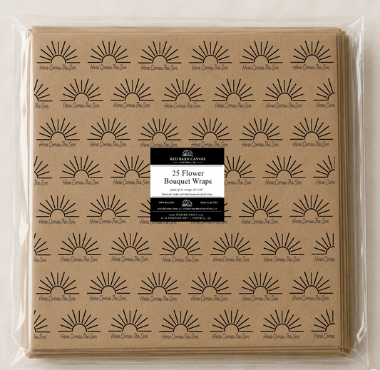 Here Comes The Son | 25 Flower Bouquet Wraps
