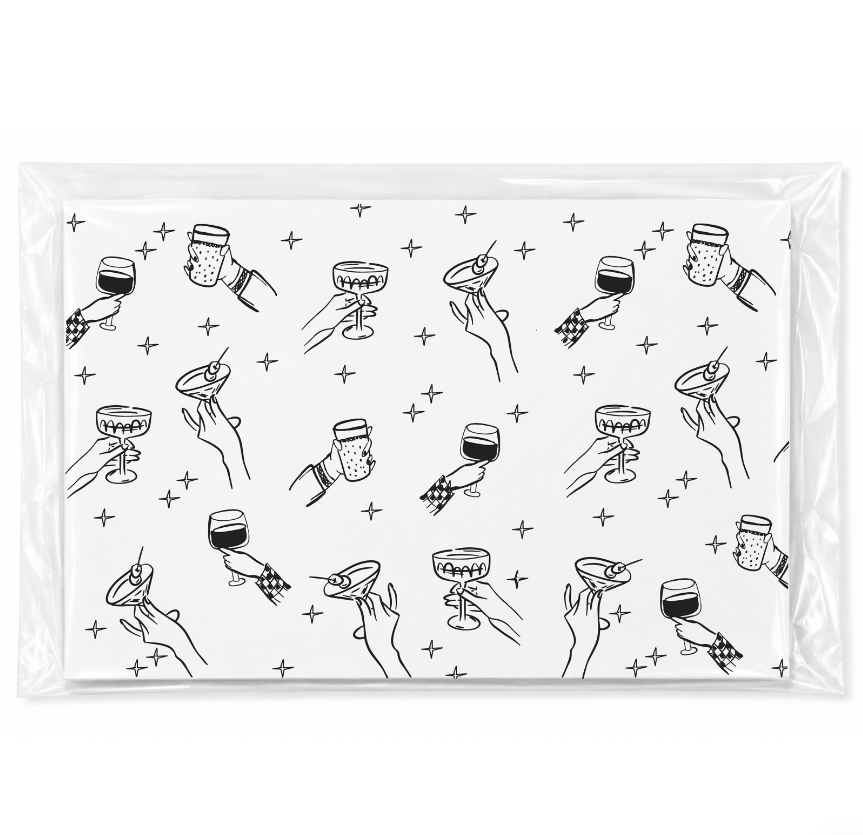Cheers Cocktail Hour | Placemats