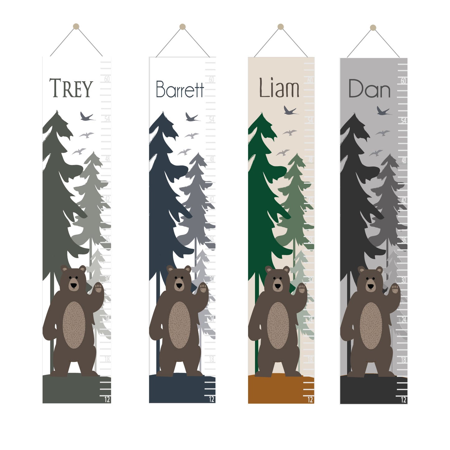 Grizzly Bear Growth Chart