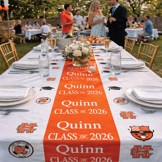 Personalized Graduation Table Runner