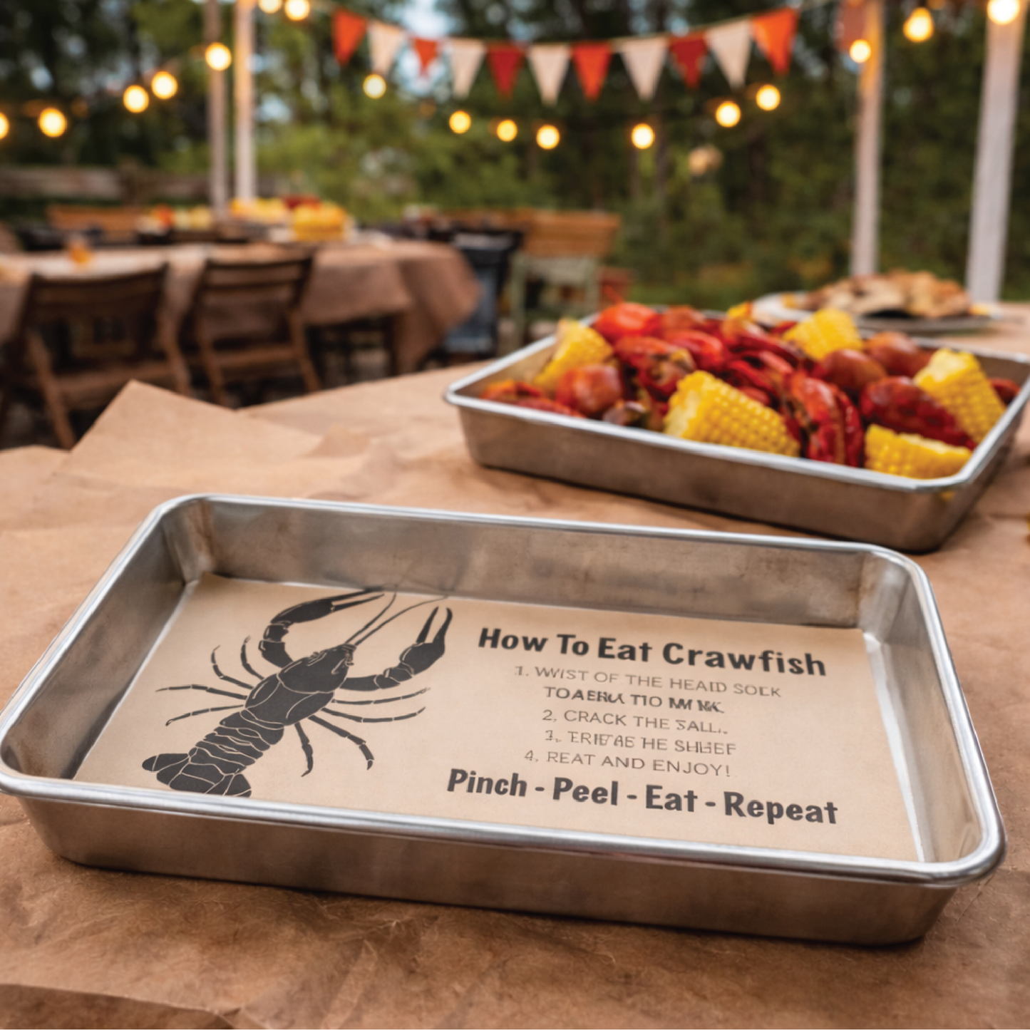 How To Eat | Seafood Themed Placemats