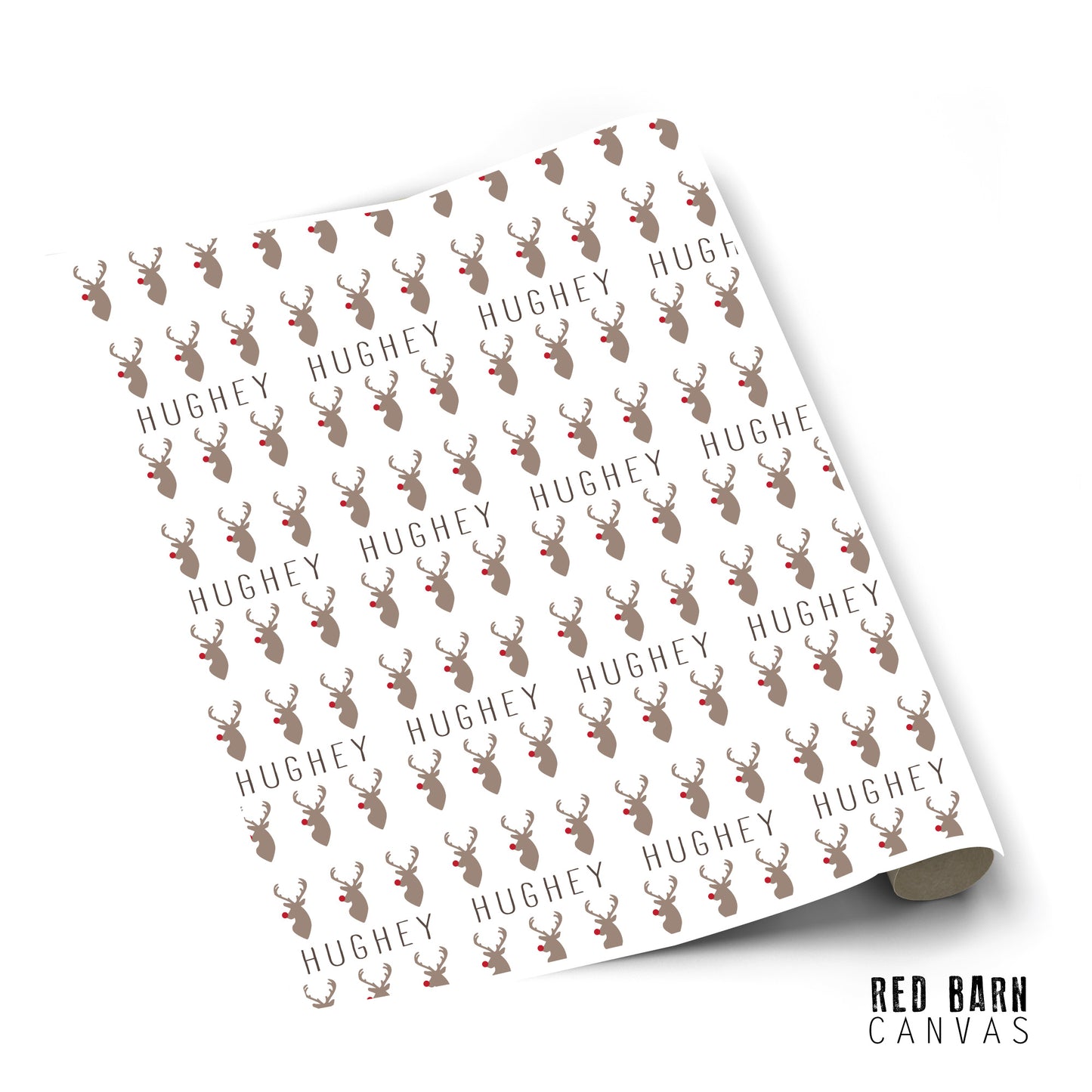 Personalized Christmas Paper | Reindeer