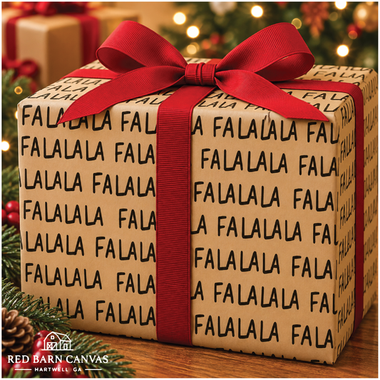 Fa La La Wrapping Paper