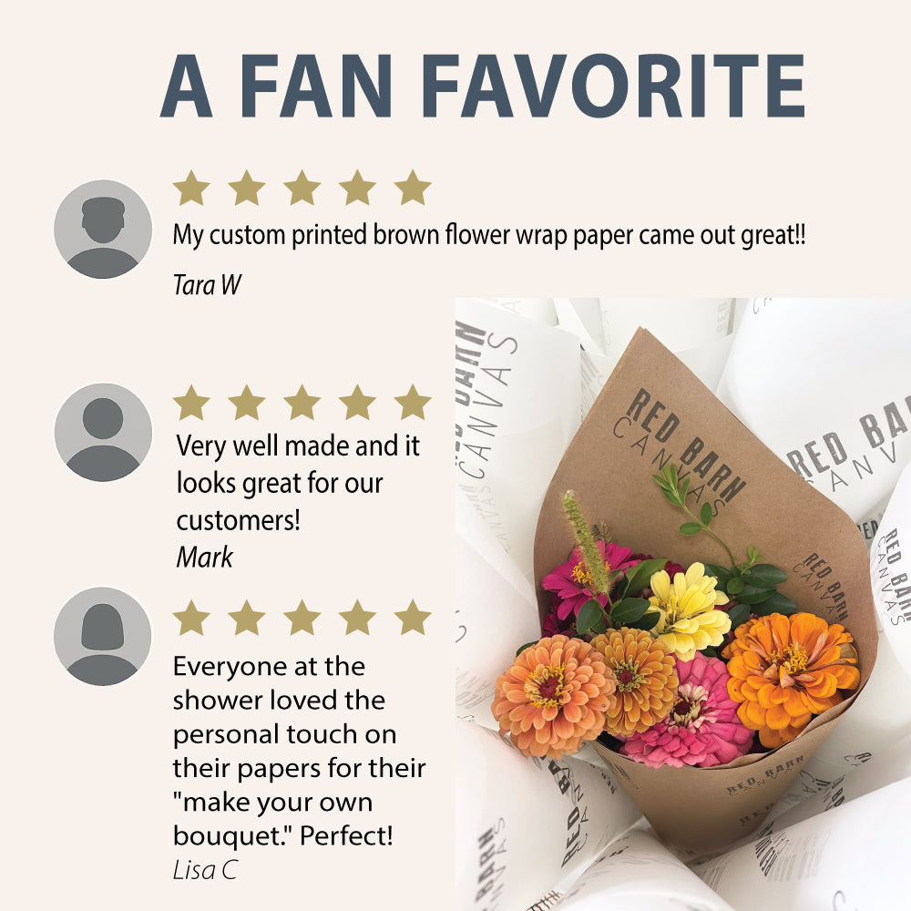 Love Is In Bloom Flower Wraps