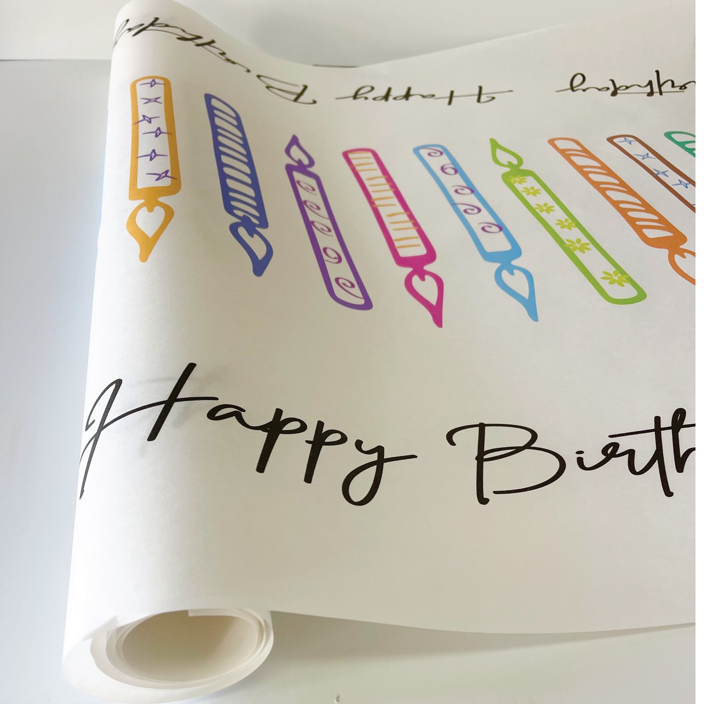 Happy Birthday Table Runner