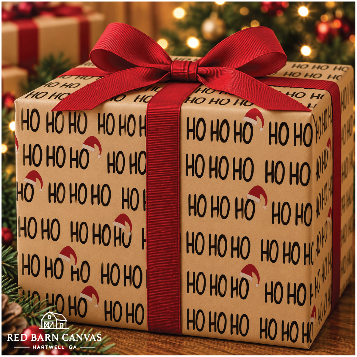 Ho HO HO Wrapping Paper