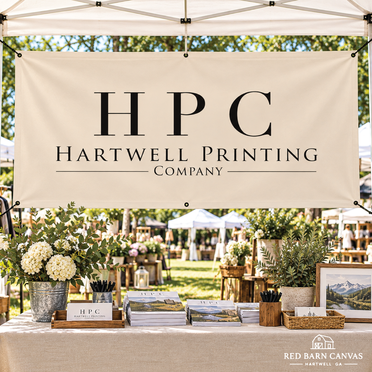 Custom Canvas Banner