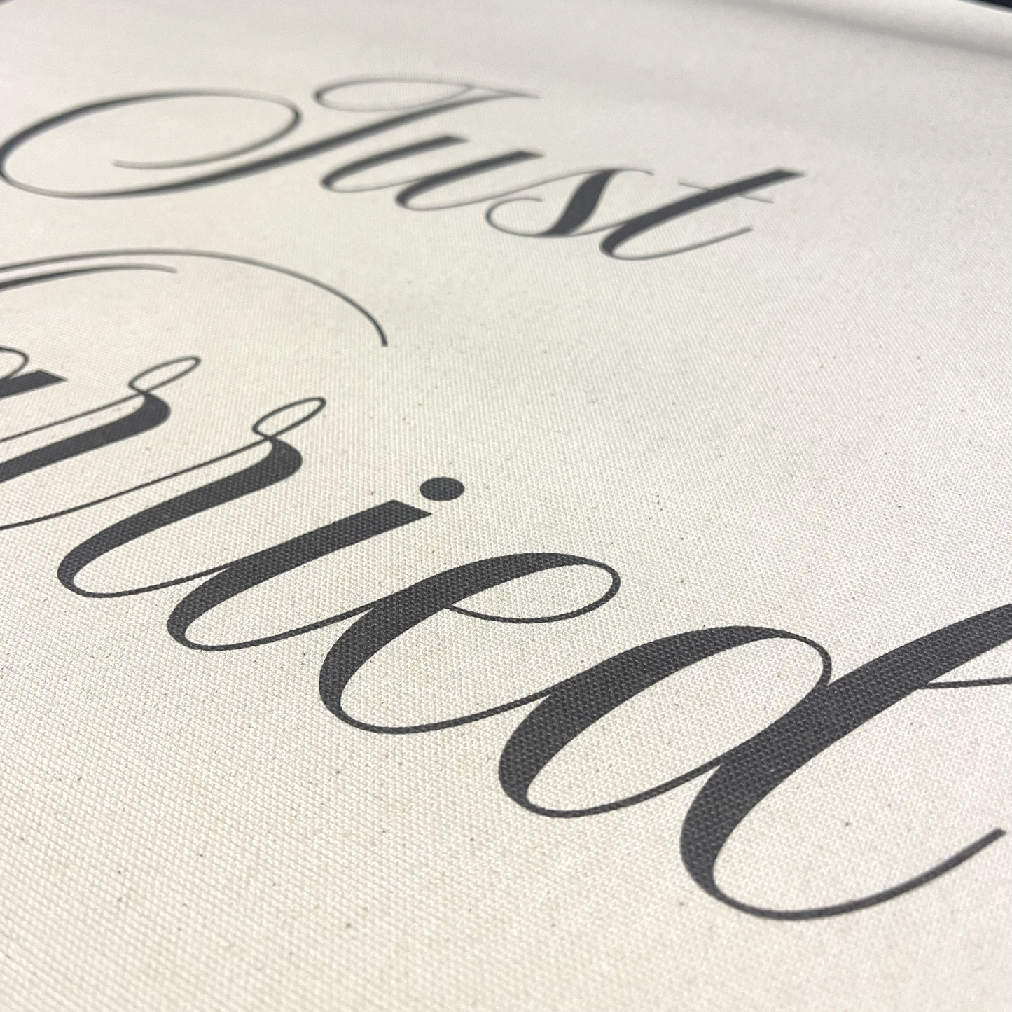 Just Married Personalized Wedding Sign