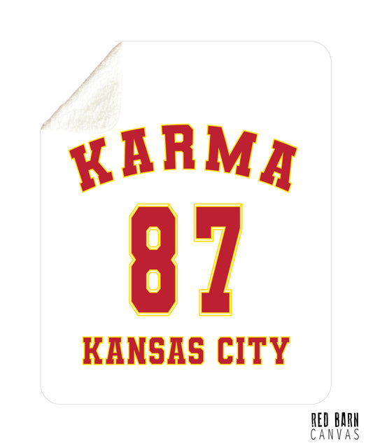 Karma Era | Sherpa Soft blanket