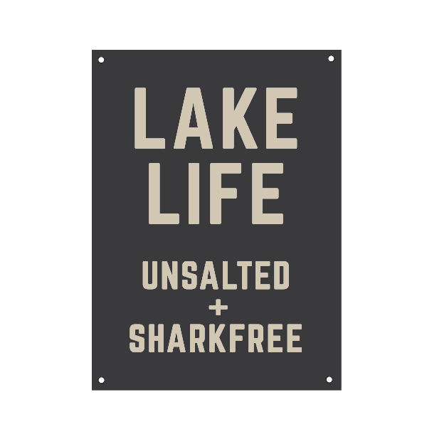 Lake Life | Natural Canvas Print