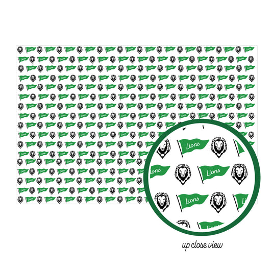 Custom Game Day Paper Placemats – Set of 25 | Food-Safe | Choose Your Mascot & Color