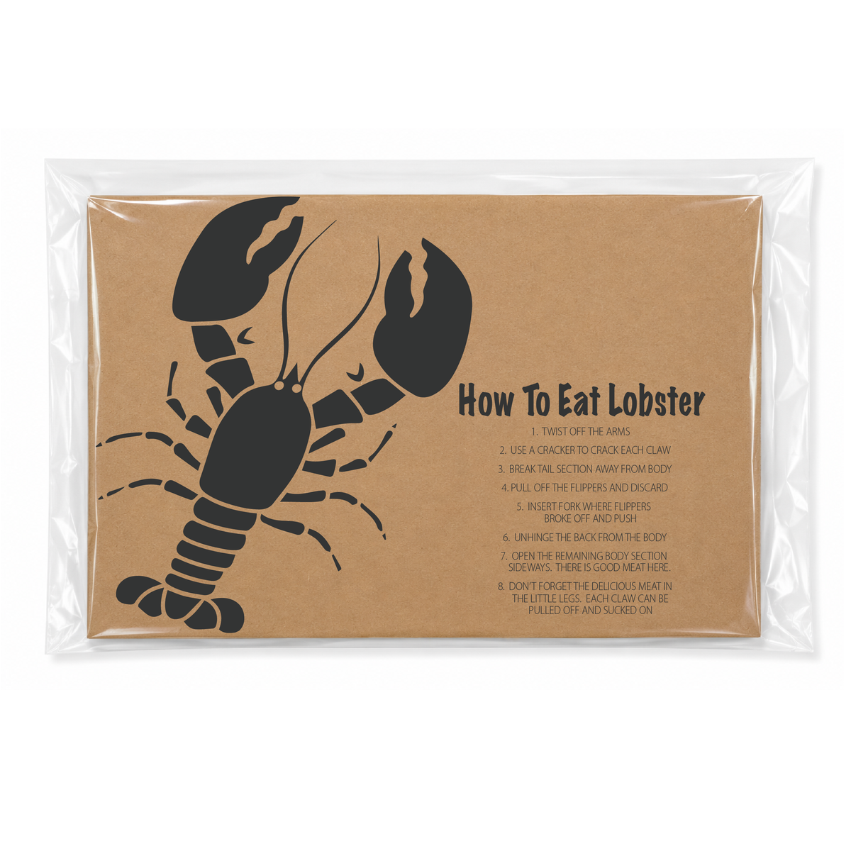 How To Eat Lobster | 25 Placemats