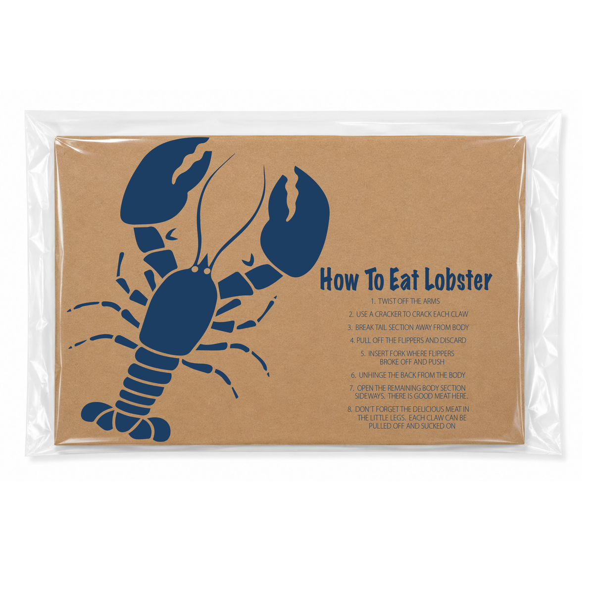 How To Eat Lobster | 25 Placemats
