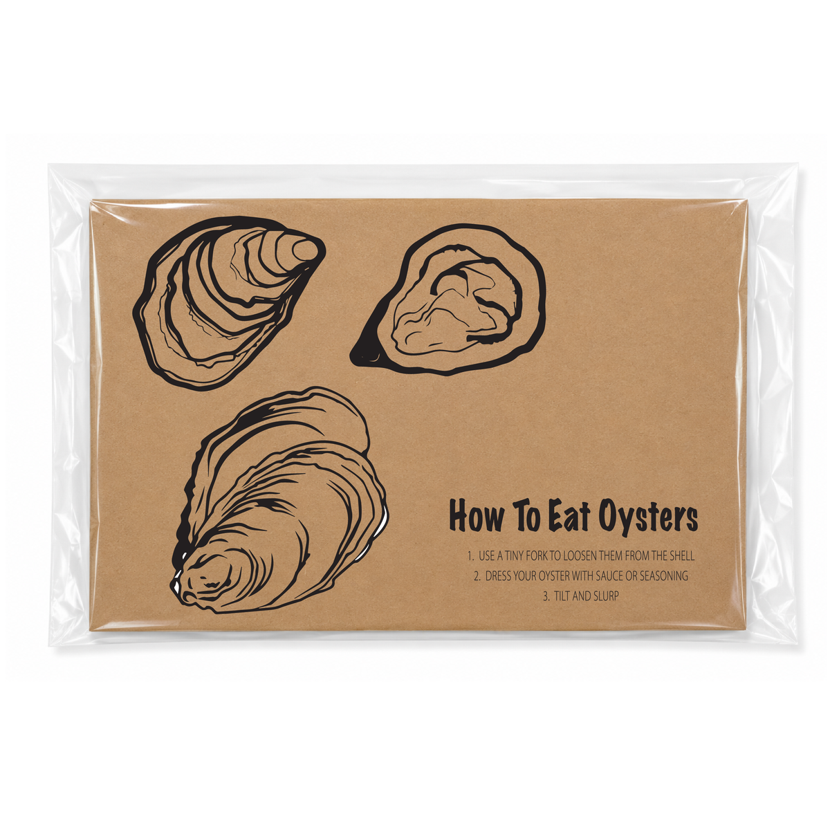How To Eat Oysters | 25 Placemats