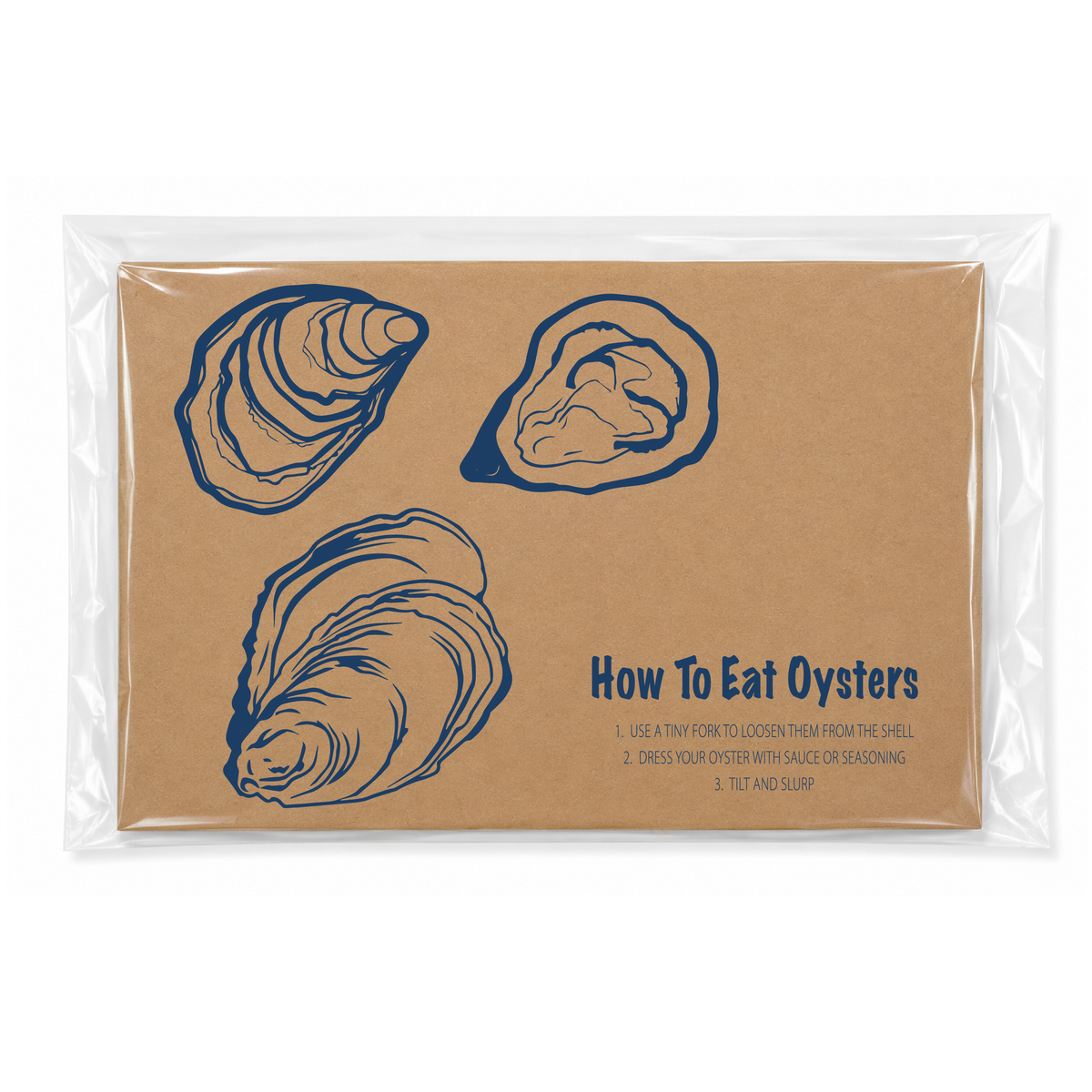 How To Eat Oysters | 25 Placemats