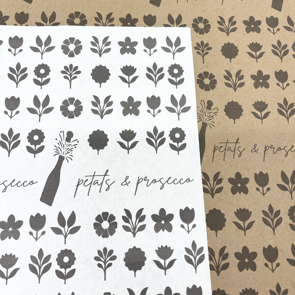 Petals and Prosecco | 25 Flower Bouquet Wraps