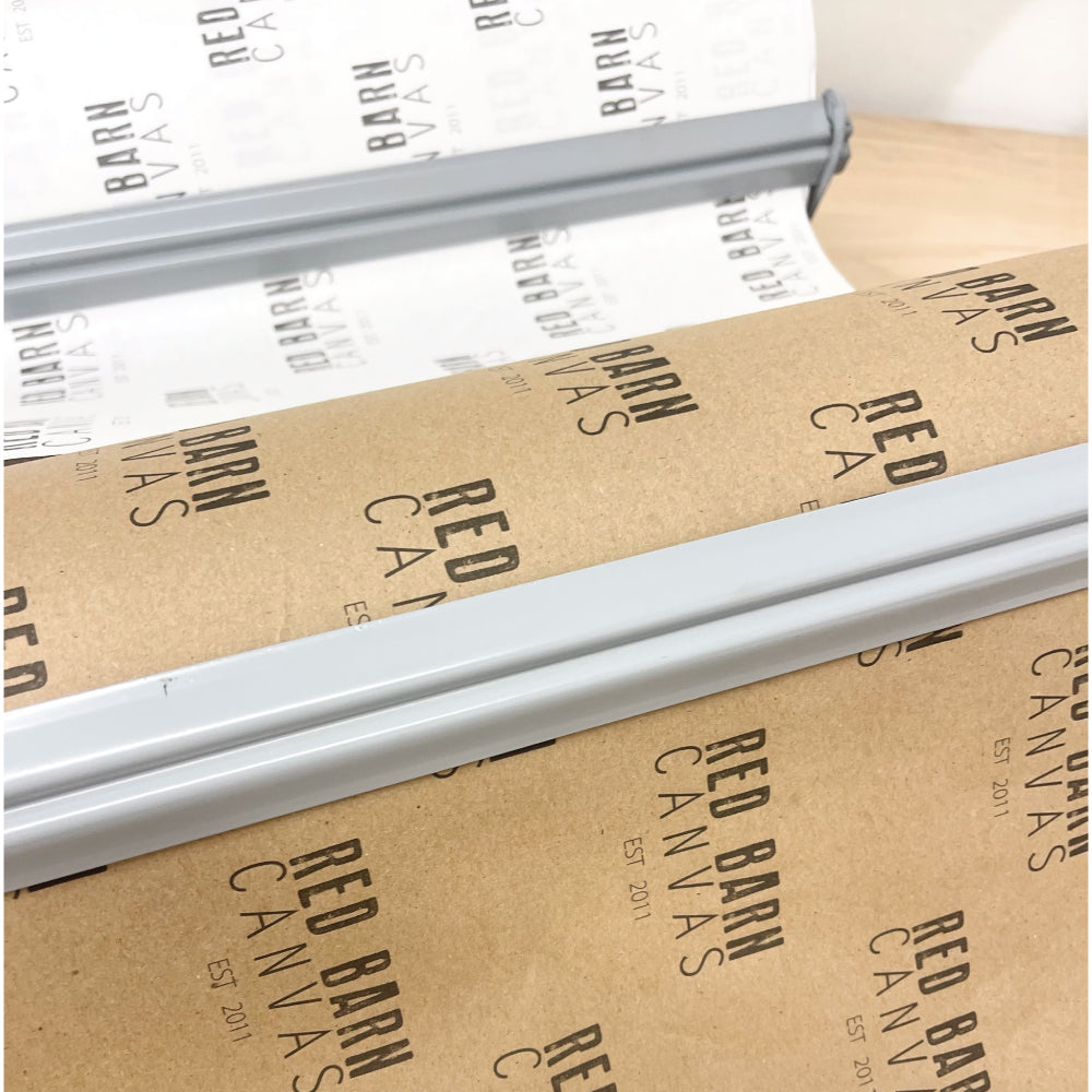 Custom Logo Kraft Paper Rolls – Perfect for Boutiques &amp; Retail Stores